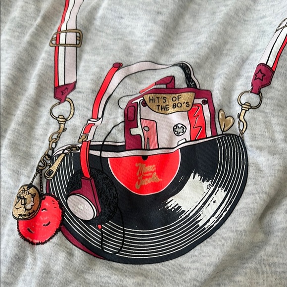 Gray Kids One Piece with Red Accents little marc jacob 6 months baby girl sale - Picture 2 of 8